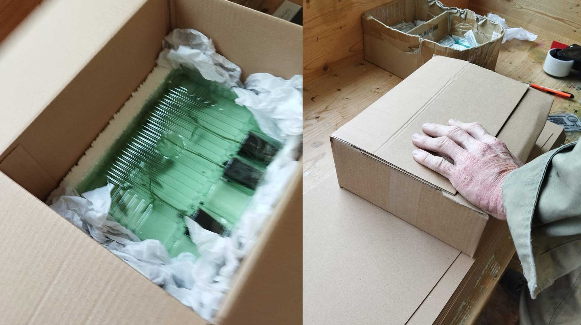 Postversand unserer Stecklinge in speziellen Behältern und diskreter Verpackung.